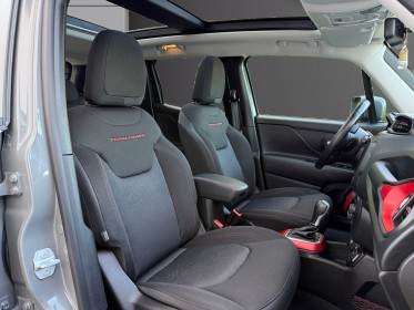 Jeep renegade 1.3 turbo t4 240 ch phev bva6 4xe eawd trailhawk attelage toit ouvrant caméra de recul garantie 12 mois...