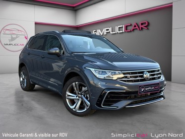 Volkswagen tiguan 1.4 ehybrid 245ch dsg6 r-line exclusive toit panoramique garantie 12 mois occasion simplicicar lyon nord...