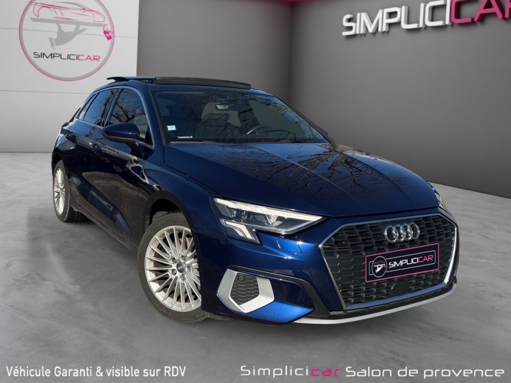 Audi a3 sportback 35 tfsi 150 s line/virtual cockpit/toit ouvrant/siÈges chauffants/radars avar/car play/garantie 12 mois...