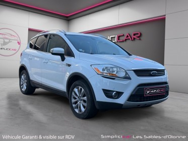 Ford kuga 2.0 tdci 140 dpf 4x4 titanium powershift a courroie changee garantie 12 mois climatisation attelage occasion...