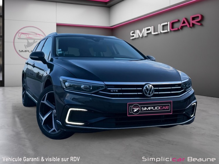 Volkswagen passat sw 1.4 tsi hybride rechargeable dsg6 gte garantie 12 mois occasion simplicicar beaune simplicicar...
