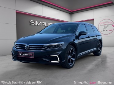 Volkswagen passat sw 1.4 tsi hybride rechargeable dsg6 gte garantie 12 mois occasion simplicicar beaune simplicicar...