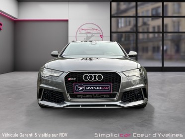 Audi rs6 avant performance v8 4.0 tfsi 605 quattro tiptronic 8 t.o/bose/camera/pack carbone/sieges chauffants... occasion...