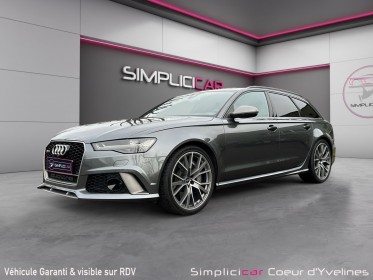 Audi rs6 avant performance v8 4.0 tfsi 605 quattro tiptronic 8 t.o/bose/camera/pack carbone/sieges chauffants... occasion...