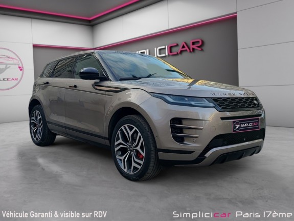 Land rover range rover evoque p300e phev awd bva8 autobiography occasion paris 17ème (75)(porte maillot) simplicicar...