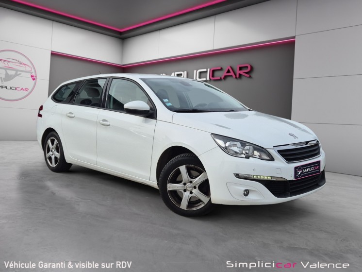 Peugeot 308 sw 2.0 bluehdi 150ch bvm6 allure 2 jeu de jantes caméra radar av/ar bluetooth clim bizone garantie 12 mois...