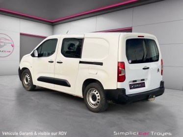 Citroen berlingo 1.5 bluehdi 130 5 places tva récupérable garantie 12 mois occasion barberey simplicicar simplicibike france