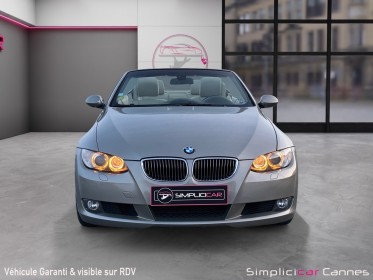 Bmw serie 3 cab e93 325i luxe a occasion cannes (06) simplicicar simplicibike france