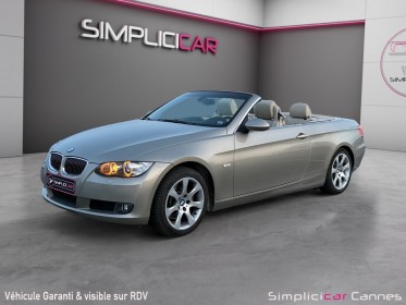 Bmw serie 3 cab e93 325i luxe a occasion cannes (06) simplicicar simplicibike france