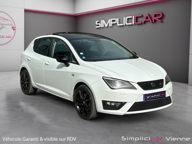 Seat ibiza 1.2 tsi 110 ch fr toit ouvrant garantie 12 mois occasion simplicicar vienne simplicicar simplicibike france