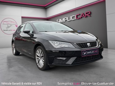 Seat leon 1.0 tsi 115 start/stop bvm6 style virtual cockpit alcantara garantie 12 mois occasion simplicicar brive la...
