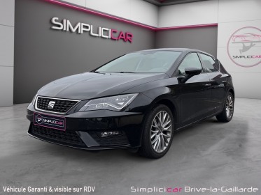 Seat leon 1.0 tsi 115 start/stop bvm6 style virtual cockpit alcantara garantie 12 mois occasion simplicicar brive la...