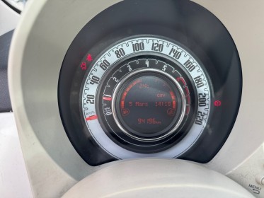 Fiat 500 serie 6 euro 6d 1.2 69 ch eco pack lounge toit panoramique carplay garantie 12 mois occasion montreuil (porte de...