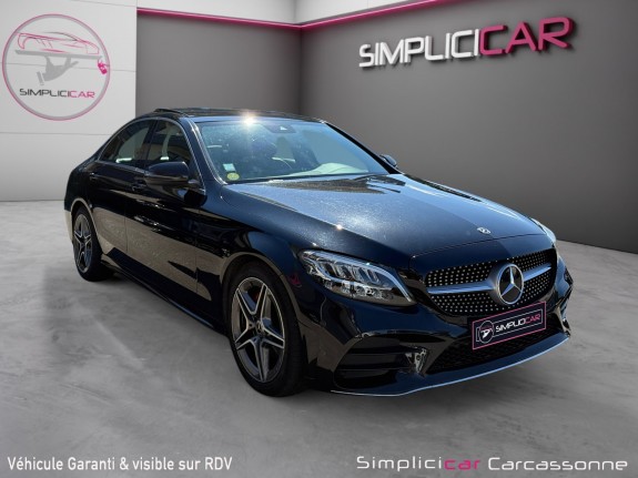 Mercedes classe c 220 d 9g-tronic amg line occasion simplicicar carcassonne simplicicar simplicibike france