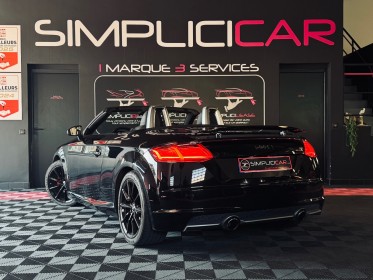 Audi tt roadster 2.0 tfsi 230 quattro s tronic 6 s line extérieur - entretien full audi - garantie 12 mois occasion ...