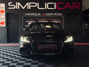 Audi tt roadster 2.0 tfsi 230 quattro s tronic 6 s line extérieur - entretien full audi - garantie 12 mois occasion ...