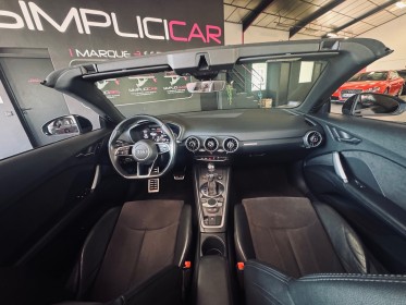 Audi tt roadster 2.0 tfsi 230 quattro s tronic 6 s line extérieur - entretien full audi - garantie 12 mois occasion ...