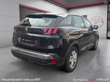 Peugeot 3008 puretech 130ch ss bvm6 active, radar av/ar, virtual cockpit, garantie 12 mois. occasion simplicicar villejuif ...