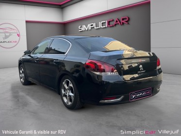 Peugeot 508 1.6 bluehdi 120ch ss eat6 féline, caméra de recul, radar av/ar, sièges chauffants, sellerie cuire, garantie...