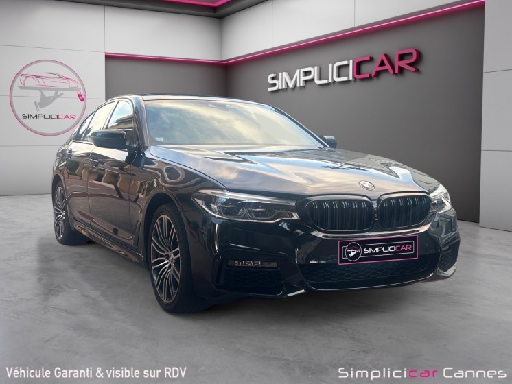 Bmw serie 5 g30 530e xdrive iperformance 252 ch bva8 m sport occasion cannes (06) simplicicar simplicibike france