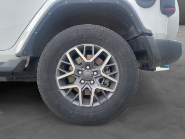 Jeep wrangler unlimited 4xe 2.0t 380 ch phev 4x4 bva 8 rapports overland / entretien complet jeep à jour / garantie 12 mois...