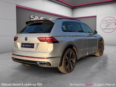 Volkswagen tiguan 1.5 tsi 150ch dsg7 r-line exclusive toit ouvrant virtual cockpit 12 mois garantie occasion simplicicar lyon...