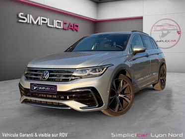 Volkswagen tiguan 1.5 tsi 150ch dsg7 r-line exclusive toit ouvrant virtual cockpit 12 mois garantie occasion simplicicar lyon...