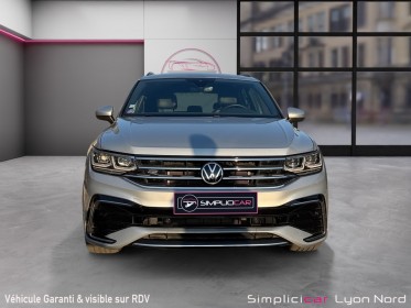 Volkswagen tiguan 1.5 tsi 150ch dsg7 r-line exclusive toit ouvrant virtual cockpit 12 mois garantie occasion simplicicar lyon...