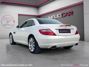 Mercedes slk 350 v6 306ch 7g-tronic plus magic sky control airscarf cuir nappa sièges électriques à mémoire chauffants......