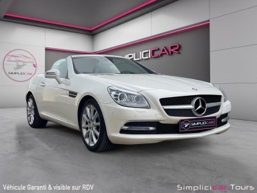 Mercedes slk 350 v6 306ch 7g-tronic plus magic sky control airscarf cuir nappa sièges électriques à mémoire chauffants......