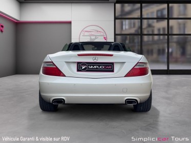 Mercedes slk 350 v6 306ch 7g-tronic plus magic sky control airscarf cuir nappa sièges électriques à mémoire chauffants......