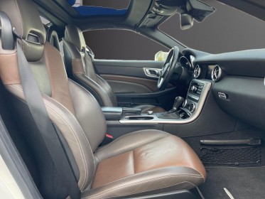 Mercedes slk 350 v6 306ch 7g-tronic plus magic sky control airscarf cuir nappa sièges électriques à mémoire chauffants......