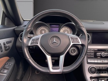 Mercedes slk 350 v6 306ch 7g-tronic plus magic sky control airscarf cuir nappa sièges électriques à mémoire chauffants......