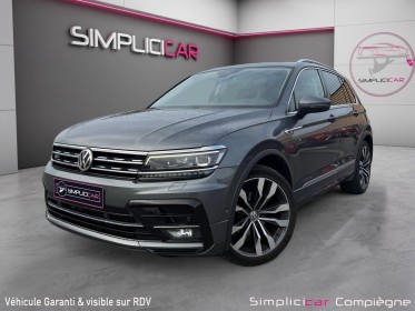 Volkswagen tiguan 2.0 tdi 150 dsg7 4motion black r-line - caméra de recul - gps - suivi à jour occasion simplicicar...