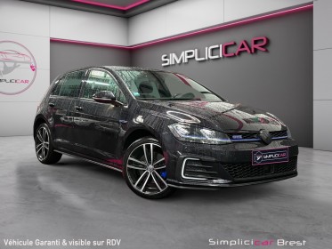 Volkswagen golf gte hybride rechargeable 1.4 tsi 204ch dsg6 - garantie 12 mois occasion simplicicar brest simplicicar...