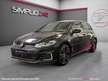 Volkswagen golf gte hybride rechargeable 1.4 tsi 204ch dsg6 - garantie 12 mois occasion simplicicar brest simplicicar...