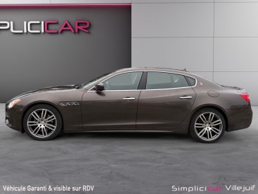 Maserati quattroporte v6 3.0 275 d a granlusso, vente avant le 19mars !!! caméra av/ar/360, carplay, toit ouvrant,...