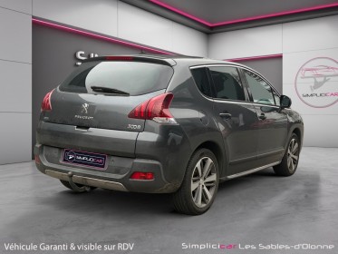 Peugeot 3008 1.6 e-hdi 115ch fap etg6 blue lion féline siège cuir ecran appuis tete arrière garantie 12 mois occasion...