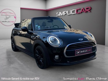 Mini  cooper 136 ch red hot chili cabriolet/garantie 12 mois/entretien a jour/sieges chauffant occasion paris 17ème...