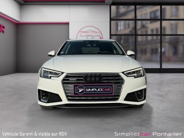 Audi a4 avant 2.0 tdi 190 s tronic 7 quattro s line garantie 12mois minimum occasion simplicicar pontarlier auto  simplicicar...