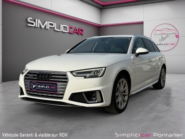 Audi a4 avant 2.0 tdi 190 s tronic 7 quattro s line garantie 12mois minimum occasion simplicicar pontarlier auto  simplicicar...