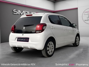 Peugeot 108 style 1.0 vti carplay limitateur climatisation garantie 12 mois occasion simplicicar poitiers simplicicar...