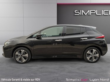 Nissan leaf 2021 electrique 62kwh tekna  caméra de recule, volant chauffant, siège chauffant occasion simplicicar lyon nord...