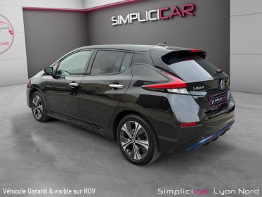 Nissan leaf 2021 electrique 62kwh tekna  caméra de recule, volant chauffant, siège chauffant occasion simplicicar lyon nord...