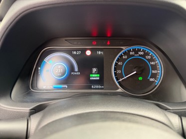 Nissan leaf 2021 electrique 62kwh tekna  caméra de recule, volant chauffant, siège chauffant occasion simplicicar lyon nord...