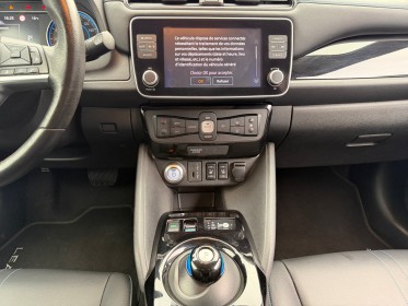 Nissan leaf 2021 electrique 62kwh tekna  caméra de recule, volant chauffant, siège chauffant occasion simplicicar lyon nord...