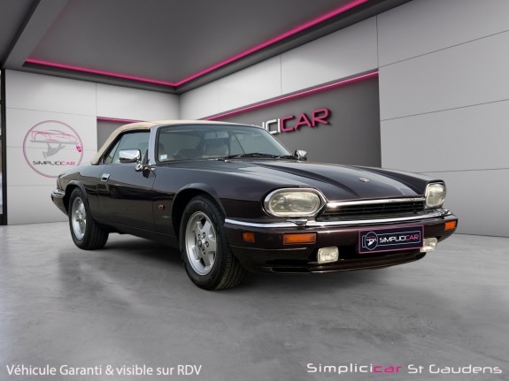 Jaguar xjs cabriolet c v12 a interieur cuir occasion simplicicar labarthe simplicicar simplicibike france