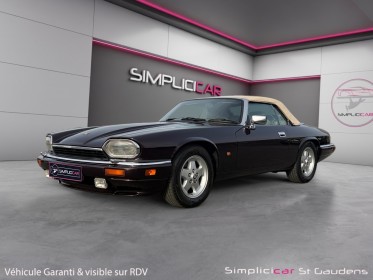 Jaguar xjs cabriolet c v12 a interieur cuir occasion simplicicar labarthe simplicicar simplicibike france