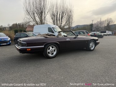 Jaguar xjs cabriolet c v12 a interieur cuir occasion simplicicar labarthe simplicicar simplicibike france