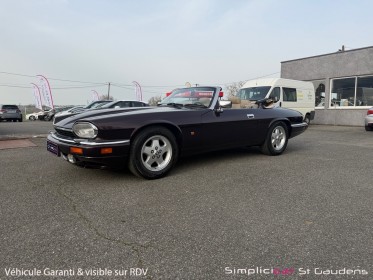 Jaguar xjs cabriolet c v12 a interieur cuir occasion simplicicar labarthe simplicicar simplicibike france
